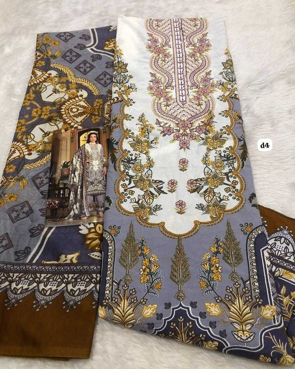 Ynf Cotton KESH444 MAHIRA VOL 2 by ROMANI Suits & Dresses Wholesale Printed Suits Cotton Suits Designer Suits Manufacturer