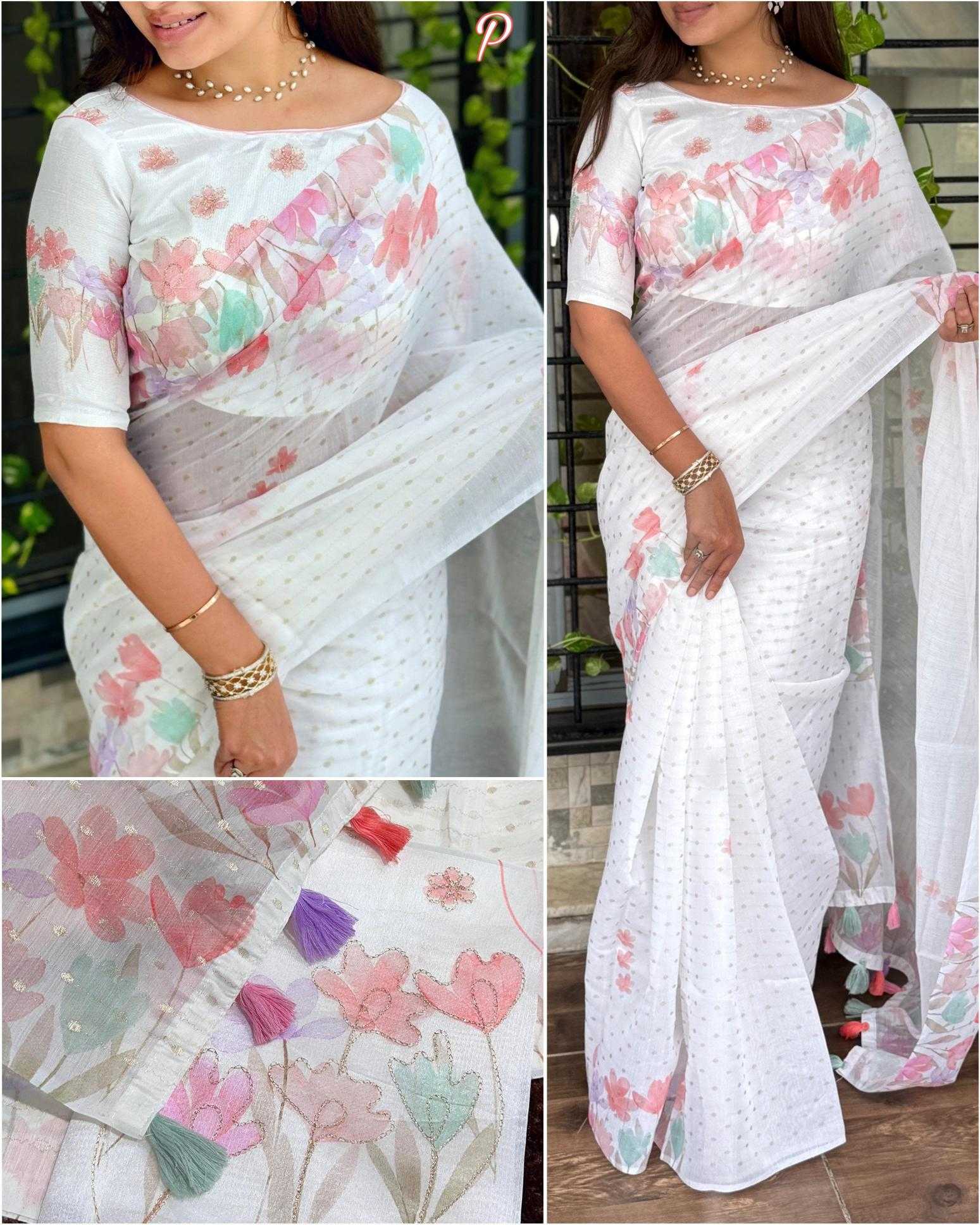 Ynf Cotton KESH500 Sulochna Sarees Festive Collections Wholesale White Sarees Cotton Sarees Onam Collections Manufacturer