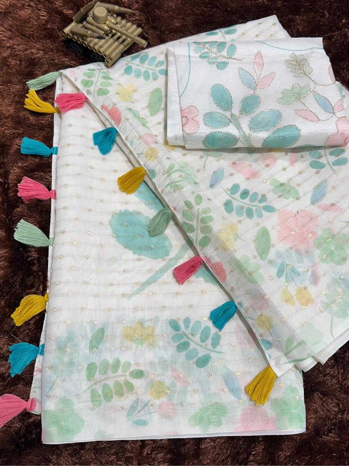 Ynf Cotton KESH500 Sulochna Sarees Festive Collections Wholesale White Sarees Cotton Sarees Onam Collections Manufacturer