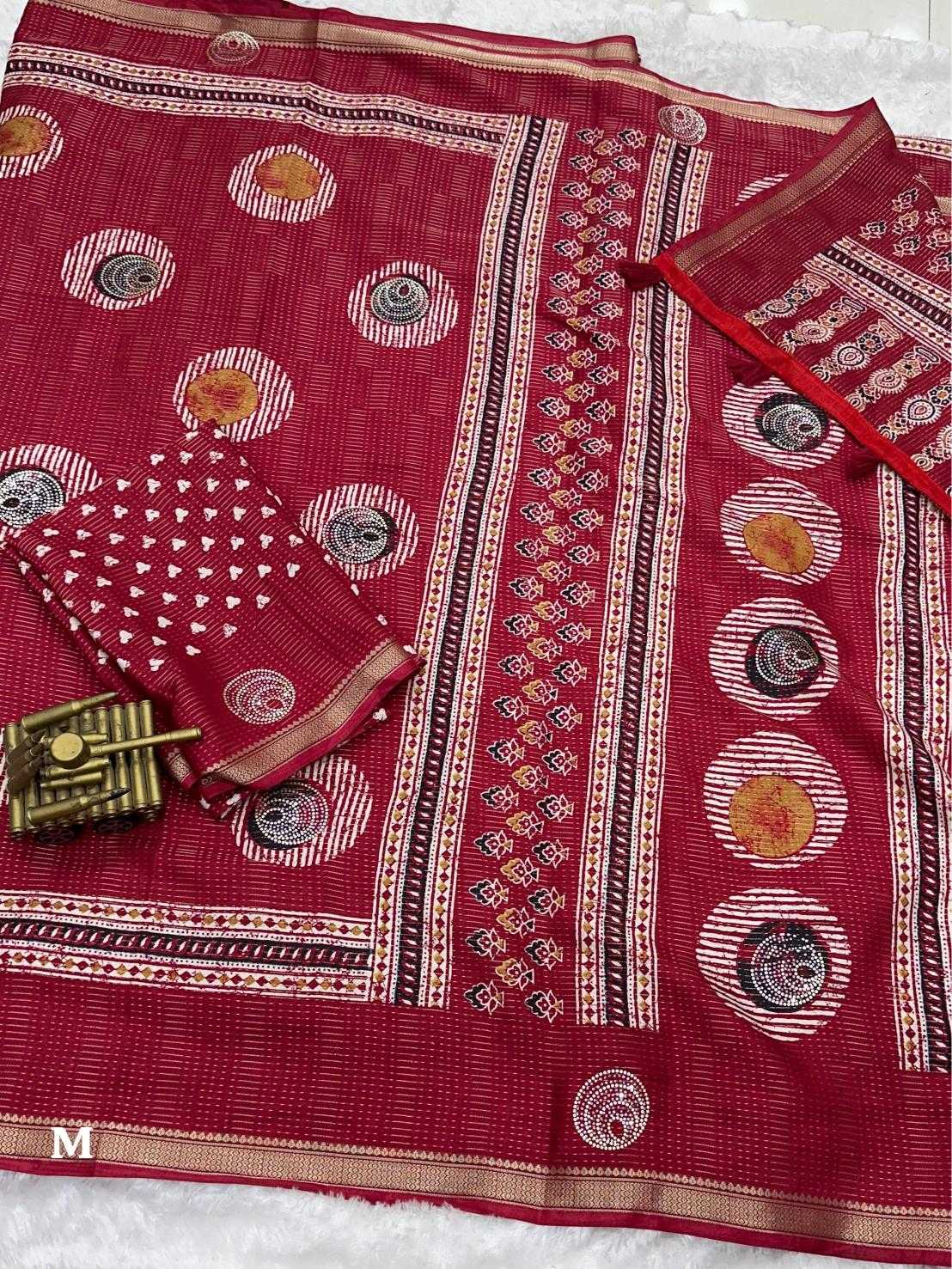 Ynf Cotton KESH500 Sushma Sarees Wholesale Jacquard Saree Zari Border Sarees Cotton Sarees Manufacturer