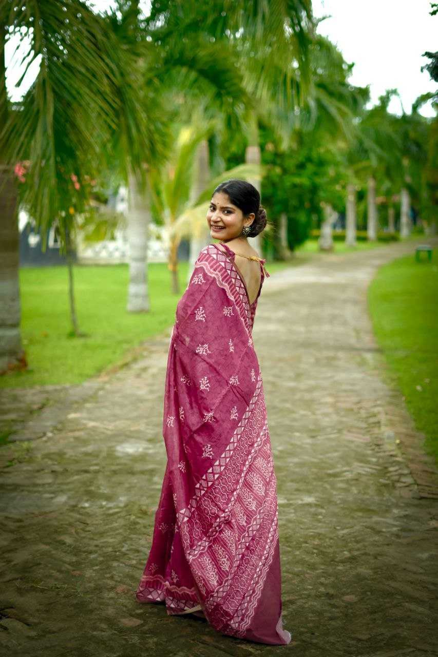 Ynf Cotton KESH532 UW BLOCK PRINT Sarees Wholesale Designer Sarees Zari Border Sarees Cotton Sarees Manufacturer