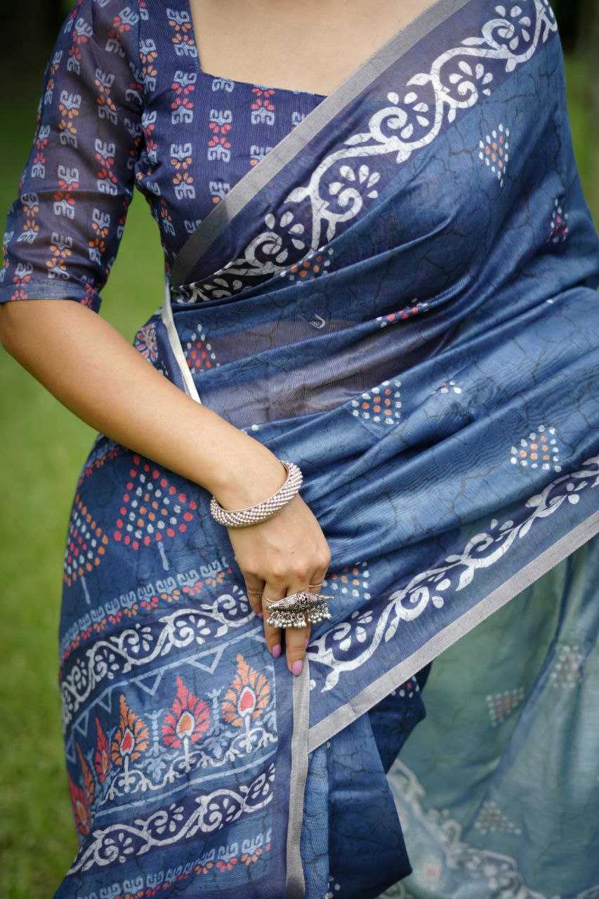 Ynf Cotton KESH532 UW BLOCK PRINT Sarees Wholesale Designer Sarees Zari Border Sarees Cotton Sarees Manufacturer