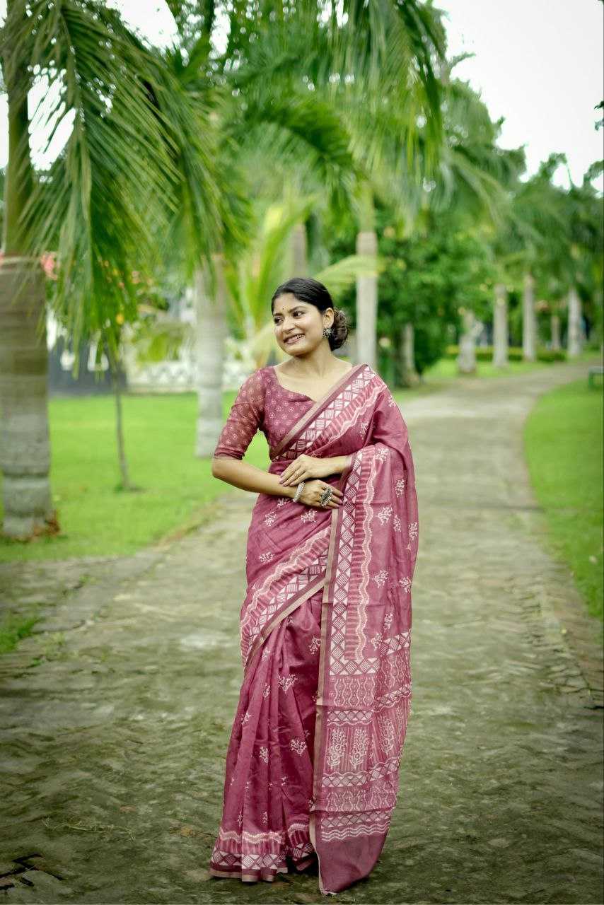 Ynf Cotton KESH532 UW BLOCK PRINT Sarees Wholesale Designer Sarees Zari Border Sarees Cotton Sarees Manufacturer