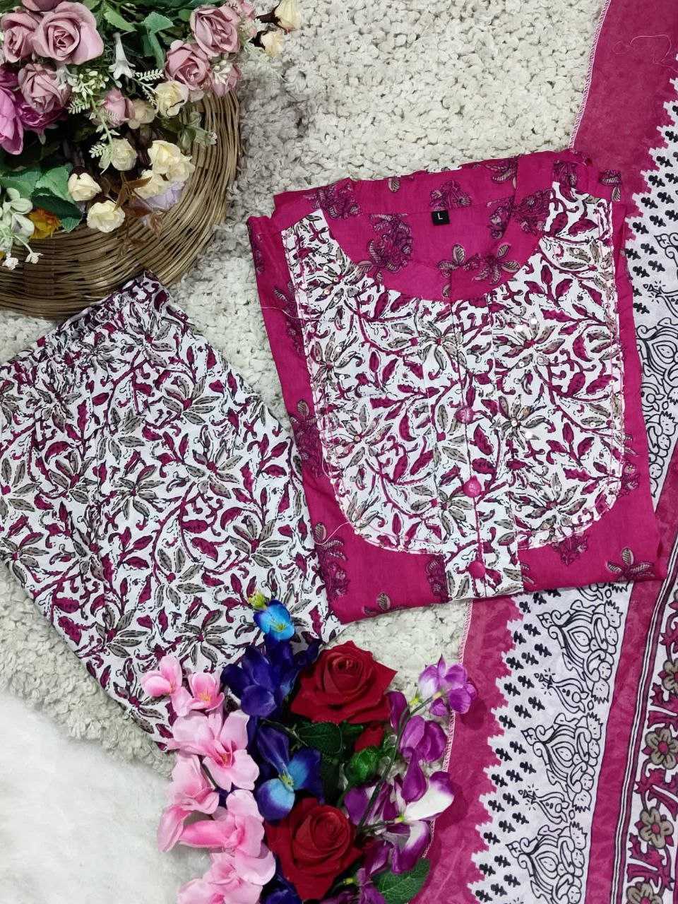 Ynf Cotton KESH536 COTTON Kurti Wholesale Designer Kurtis Anarkali Kurtis Flared Kurtis Manufacturer