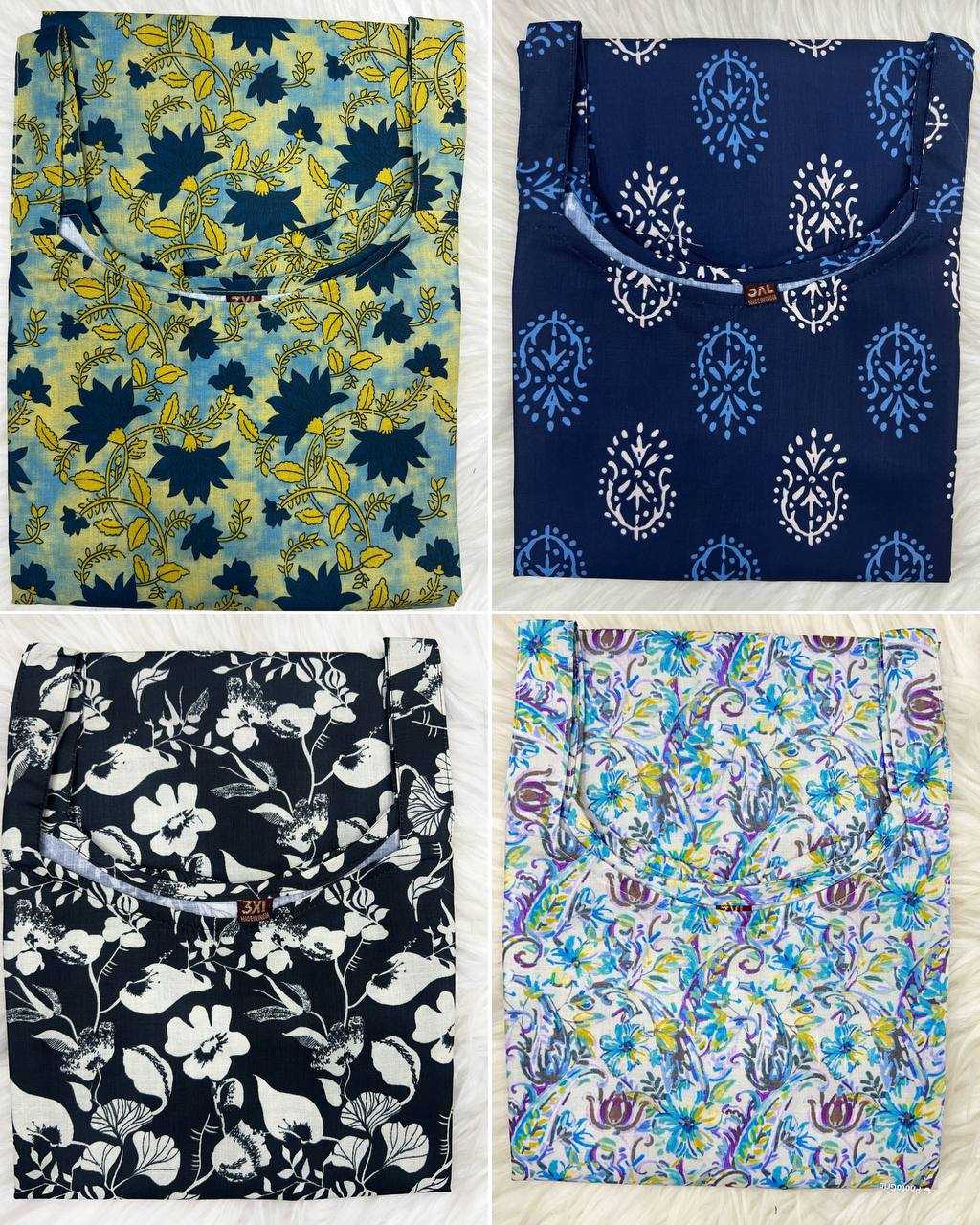 Ynf Cotton RIN125 Blush 3.0 Kurti Wholesale Printed Kurtis Sleeveless Kurtis Manufacturer