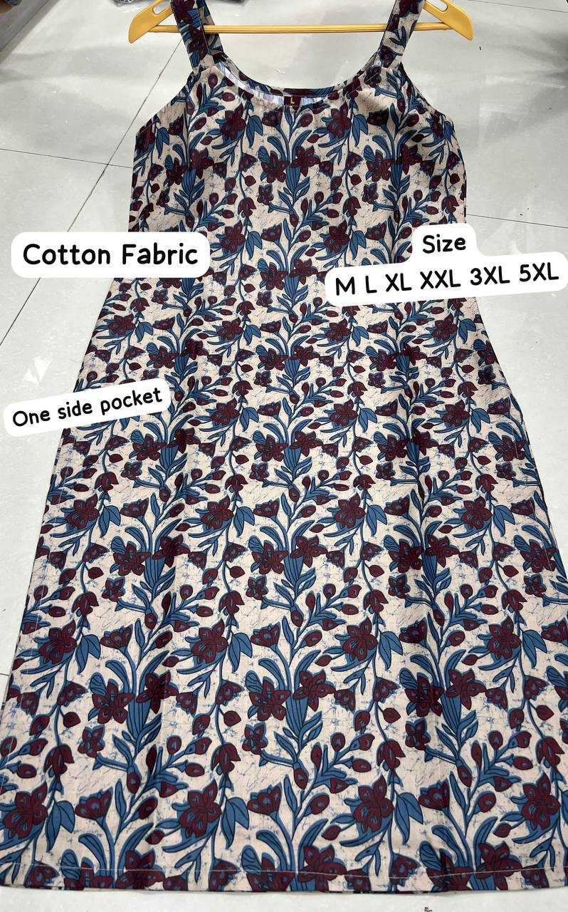 Ynf Cotton RIN125 Blush 3.0 Kurti Wholesale Printed Kurtis Sleeveless Kurtis Manufacturer
