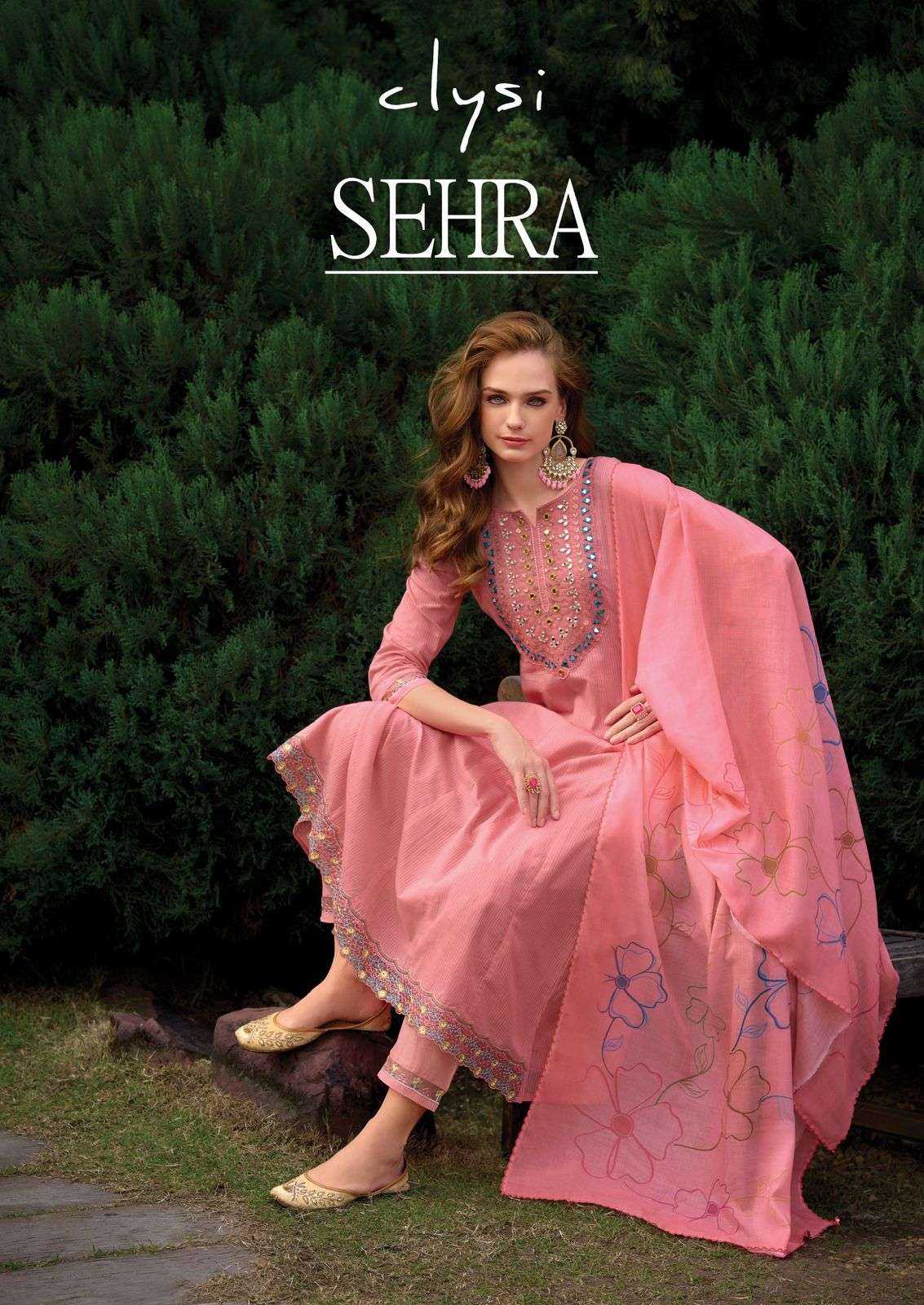 Ynf Cotton RIN190 Clysi-Sehra Setwise Collections Wholesale Kurtis Catalogs Manufacturer