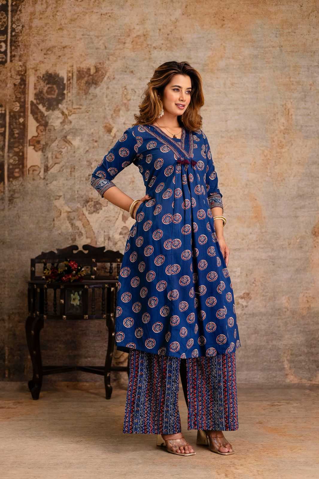 Ynf Cotton RIN190 SL Setwise Collections Wholesale Kurtis Catalogs Manufacturer