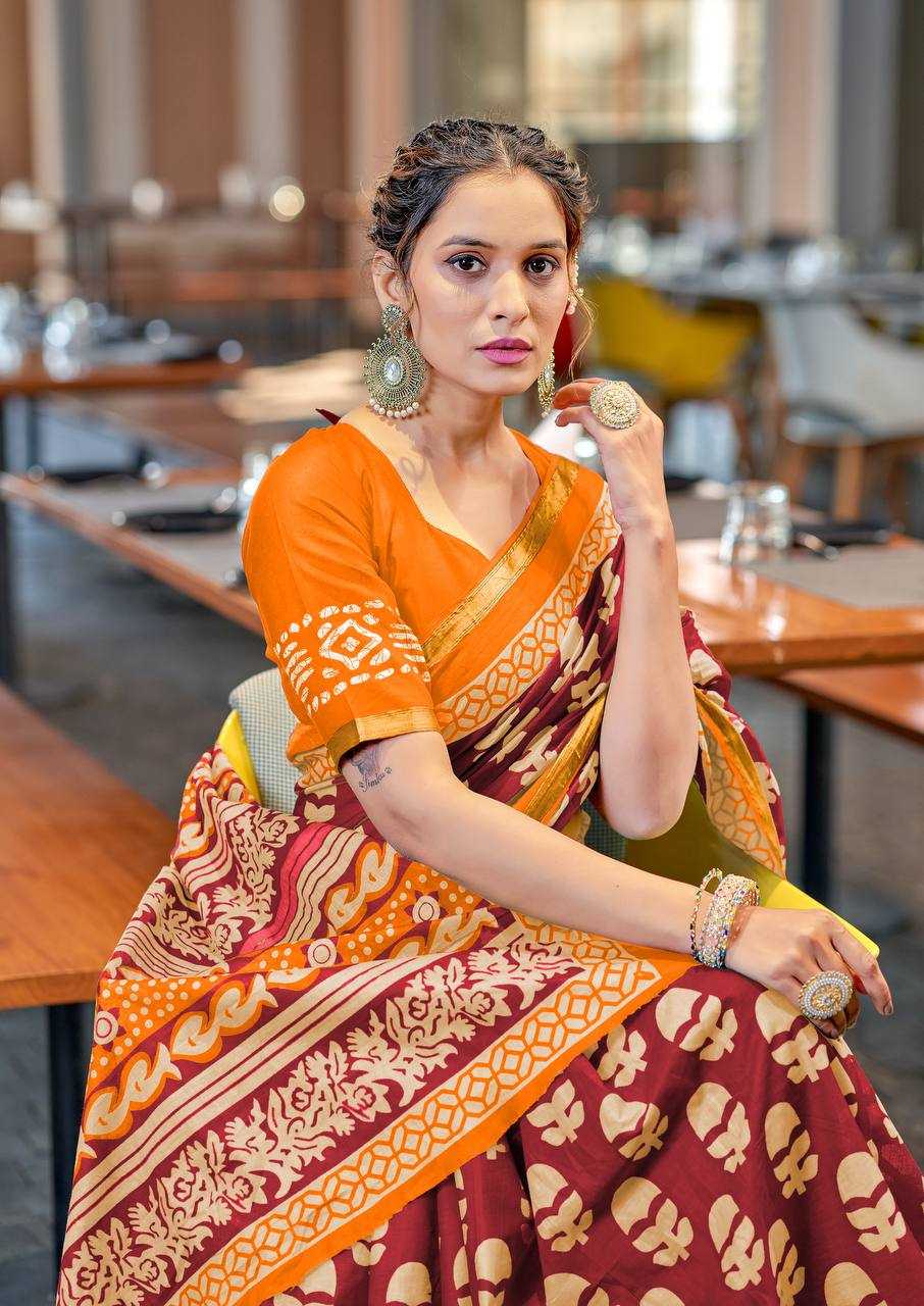 Ynf Cotton RIN229 83 Sarees Wholesale Printed Cotton Saree Cotton Sarees Mulmul Cotton Sarees Manufacturer