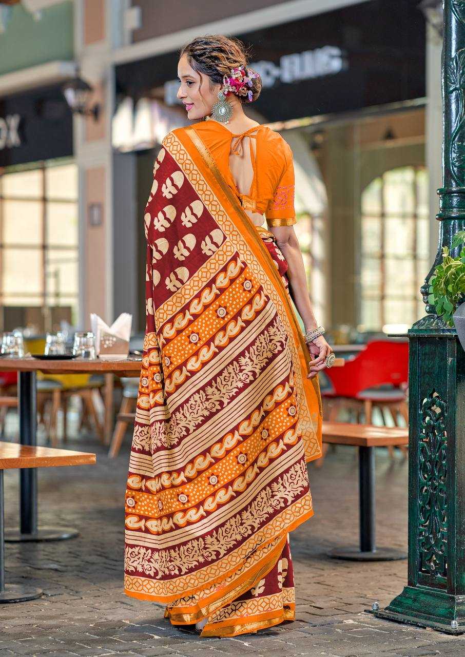 Ynf Cotton RIN229 83 Sarees Wholesale Printed Cotton Saree Cotton Sarees Mulmul Cotton Sarees Manufacturer