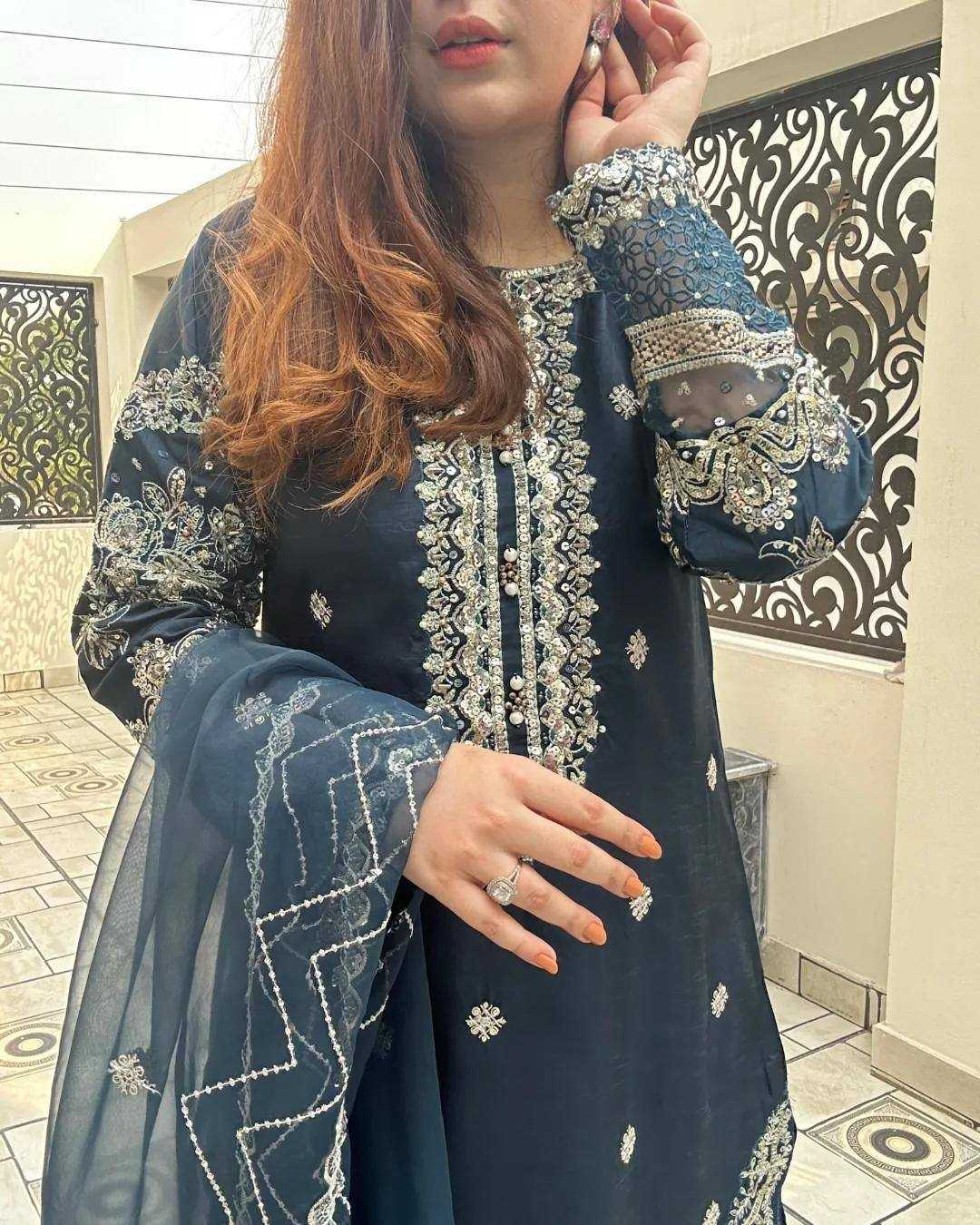 Ynf Crepe KESH492 1380 Kurti Wholesale Casual Kurtis Festive Kurtis Embroidered Kurtis Manufacturer