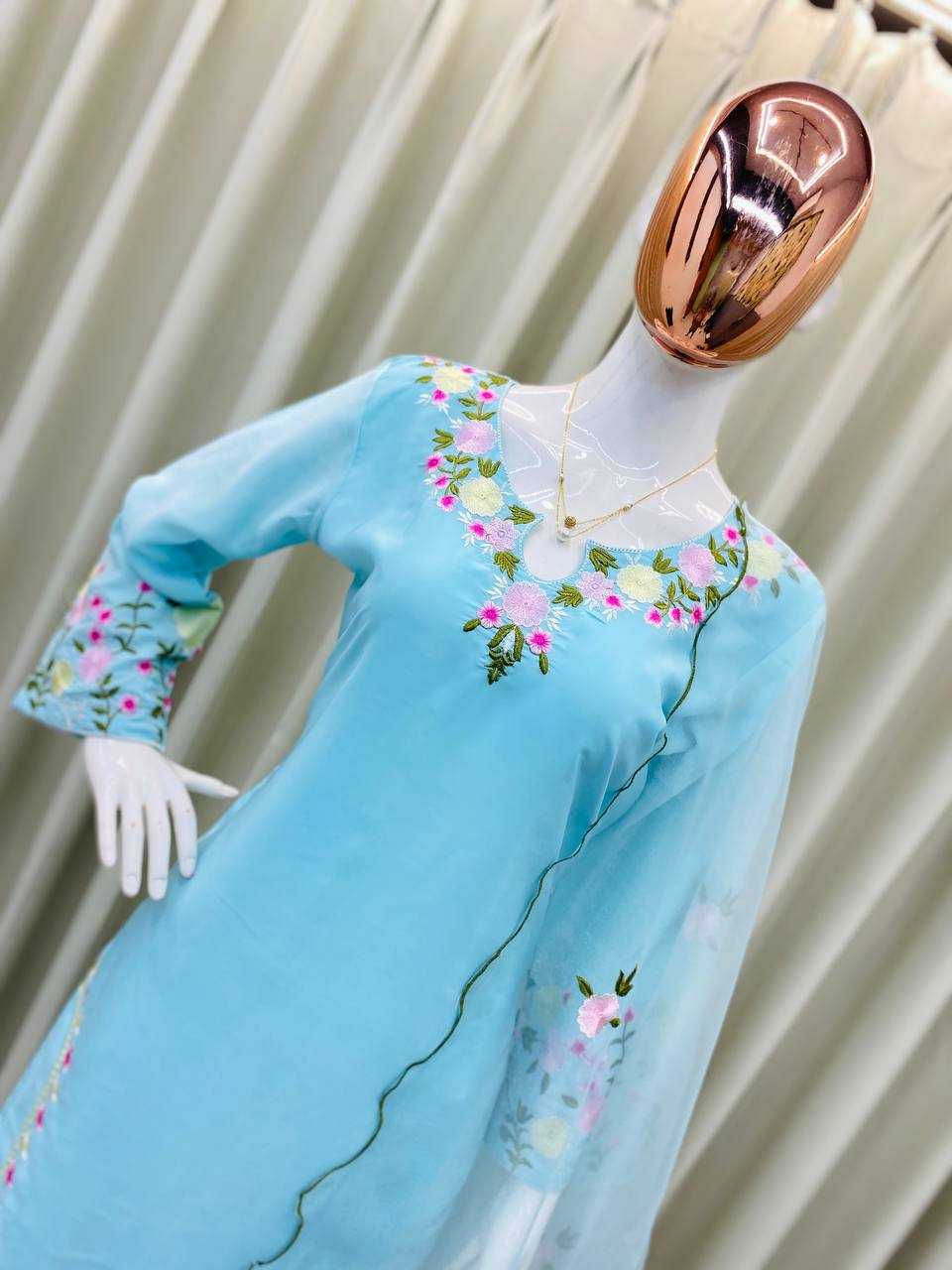 Ynf Crepe RIN110 379 Suits & Dresses Wholesale Embroidery Suits Ladies Salwar Suits Manufacturer