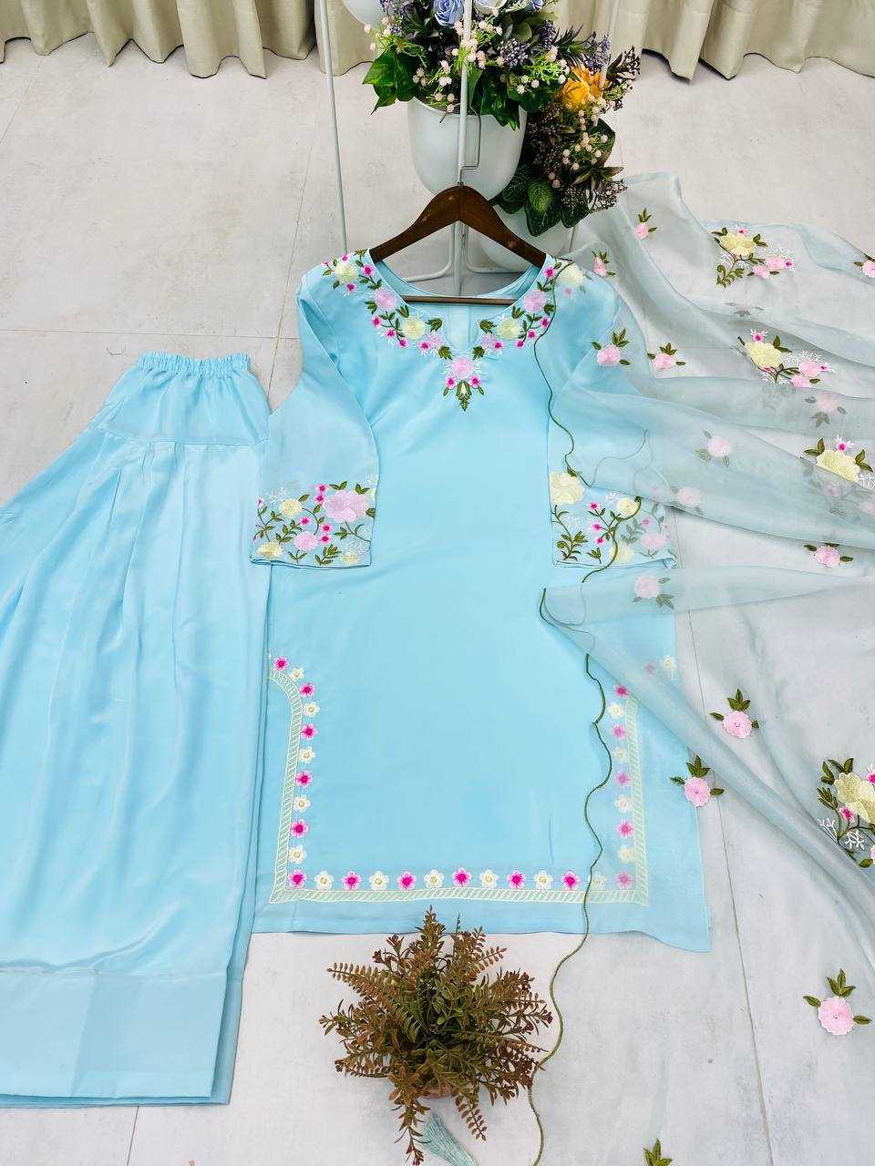 Ynf Crepe RIN110 379 Suits & Dresses Wholesale Embroidery Suits Ladies Salwar Suits Manufacturer