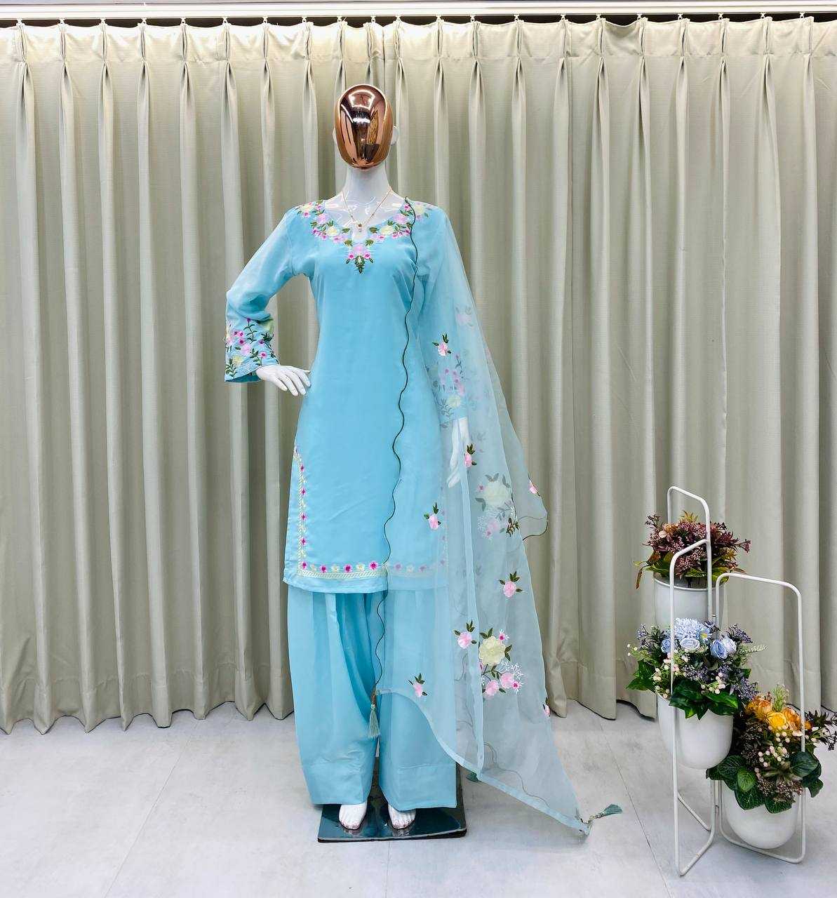 Ynf Crepe RIN110 379 Suits & Dresses Wholesale Embroidery Suits Ladies Salwar Suits Manufacturer