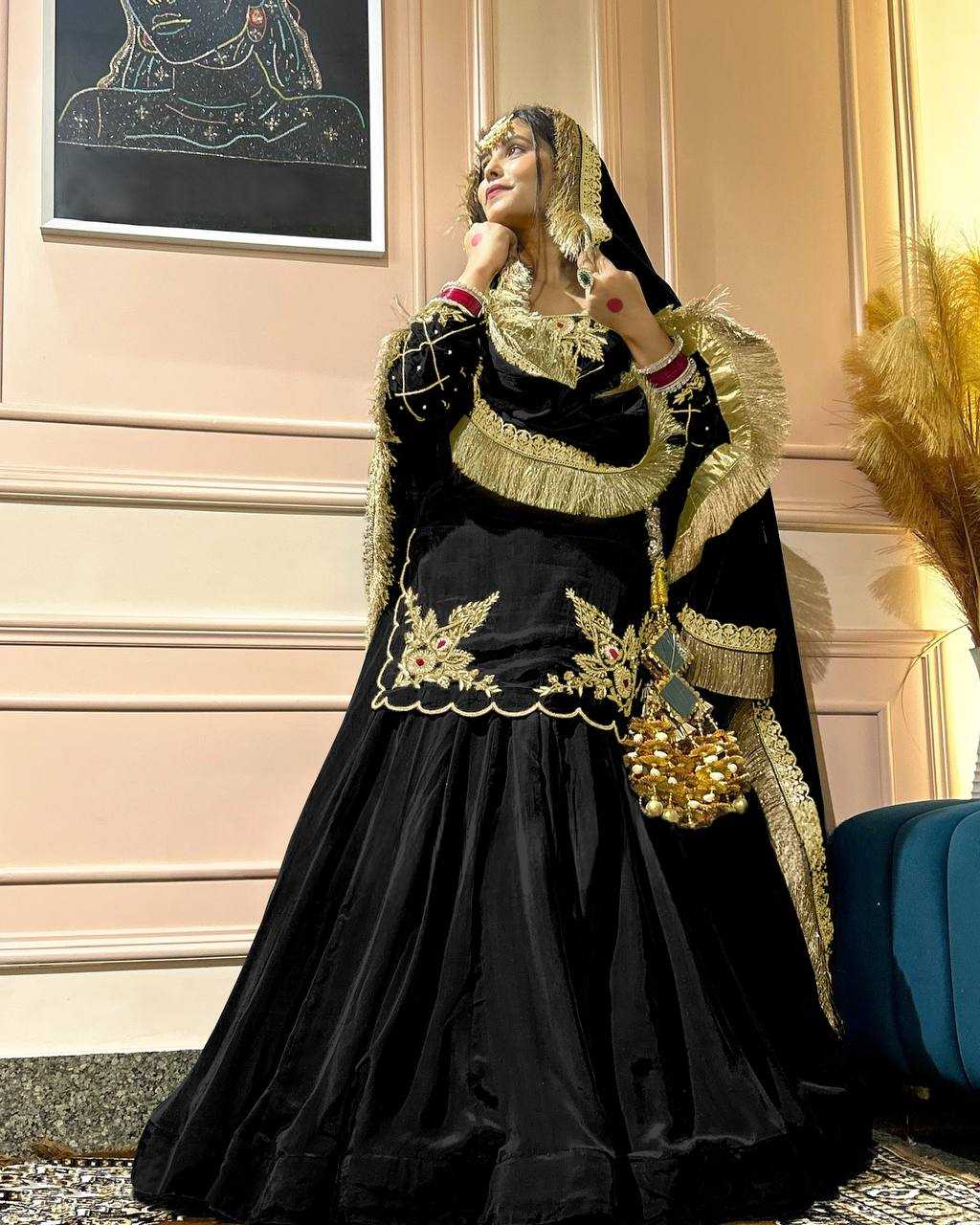 Ynf Crepe Silk KESH528 448 Suits & Dresses Wedding Collections Festive Collections Wholesale Embroidery Suits Ladies Silk Suit Zari Work Suit Manufacturer