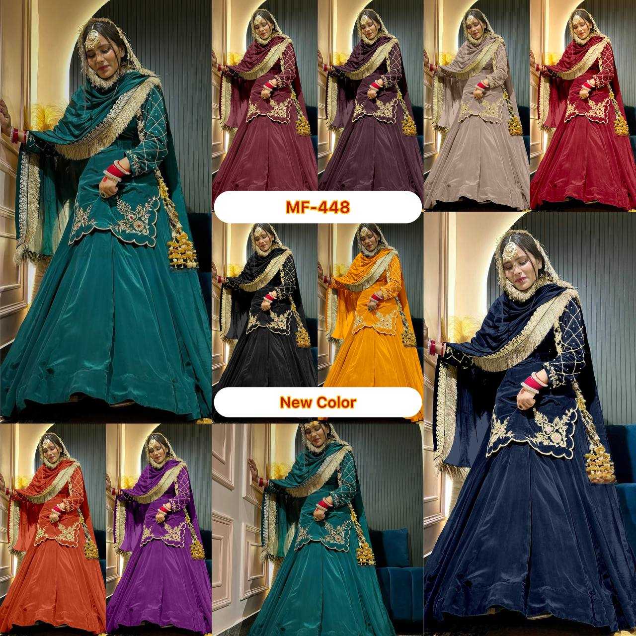 Ynf Crepe Silk KESH528 448 Suits & Dresses Wedding Collections Festive Collections Wholesale Embroidery Suits Ladies Silk Suit Zari Work Suit Manufacturer