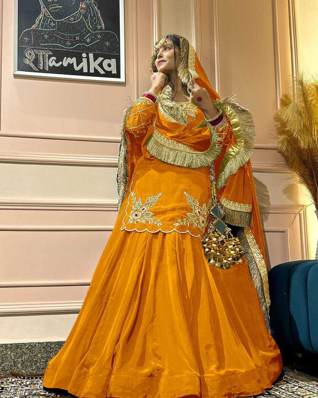 Ynf Crepe Silk KESH528 448 Suits & Dresses Wedding Collections Festive Collections Wholesale Embroidery Suits Ladies Silk Suit Zari Work Suit Manufacturer