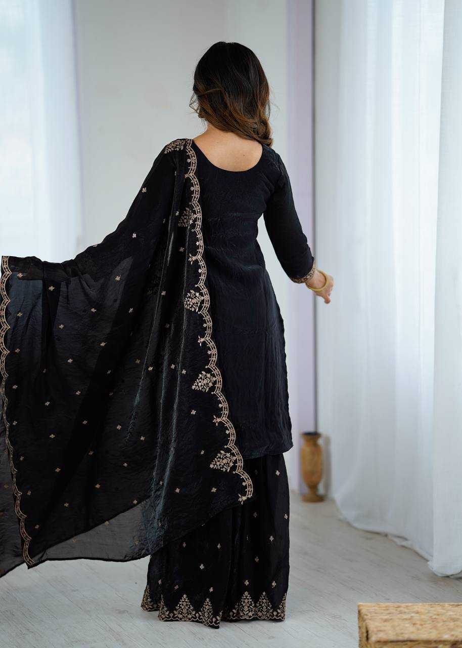 Ynf Crunchi KESH504 59 Suits & Dresses Wholesale Sharara Salwar Suits Party wear suits Manufacturer