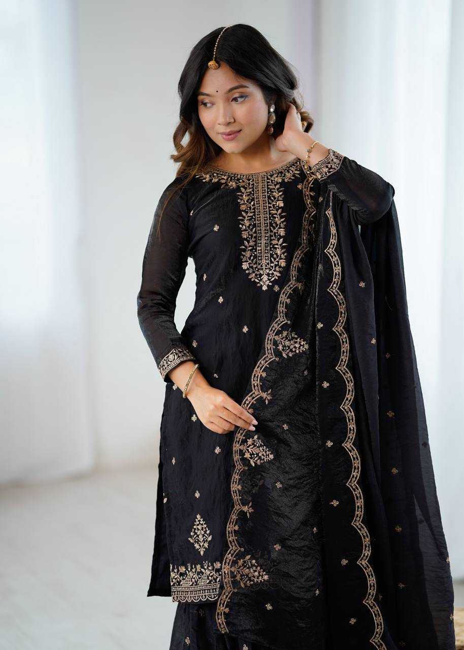 Ynf Crunchi KESH504 59 Suits & Dresses Wholesale Sharara Salwar Suits Party wear suits Manufacturer