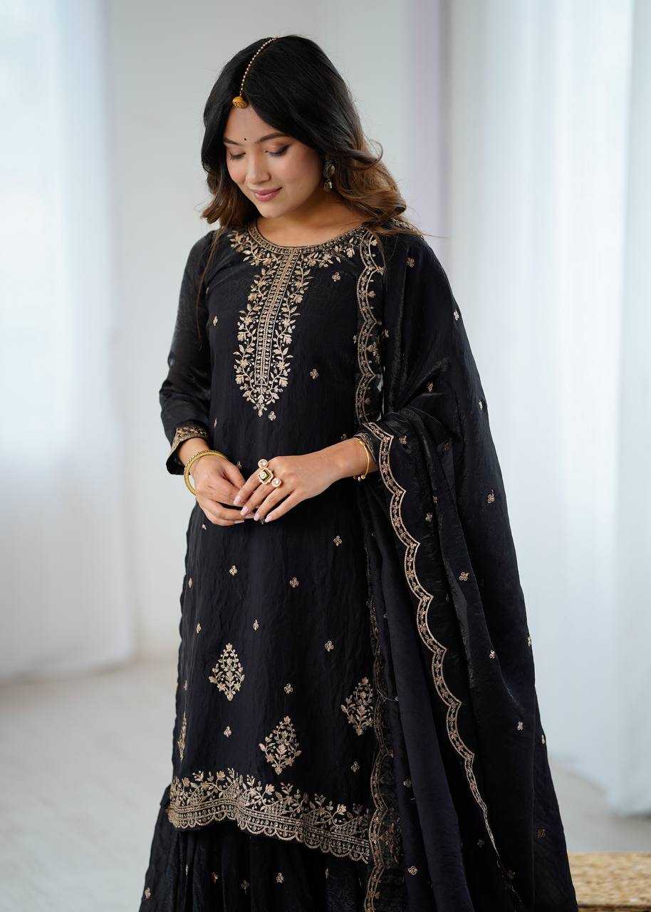 Ynf Crunchi KESH504 59 Suits & Dresses Wholesale Sharara Salwar Suits Party wear suits Manufacturer