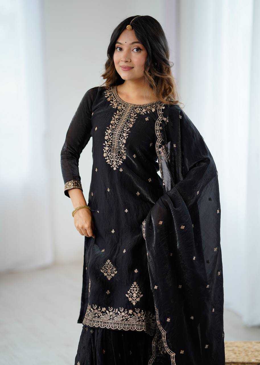 Ynf Crunchi KESH504 59 Suits & Dresses Wholesale Sharara Salwar Suits Party wear suits Manufacturer
