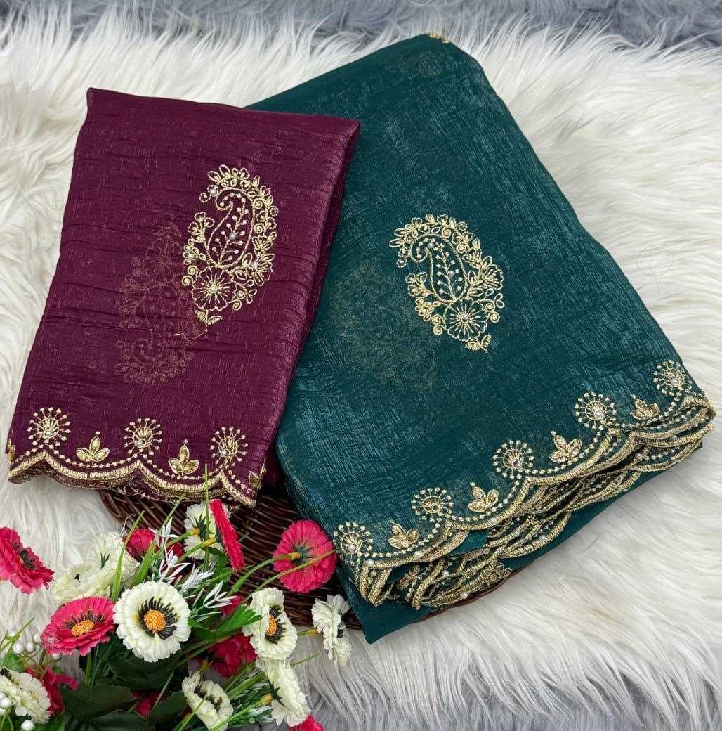 Ynf Crunchi RIN171 904 Sarees Wholesale Party Wear Sarees Fancy Sarees Silk Sarees Manufacturer