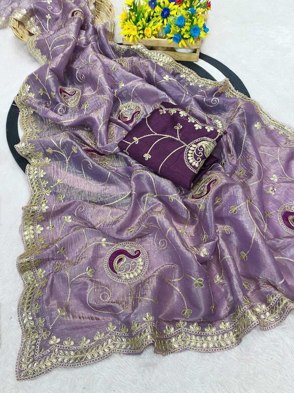 Ynf Crunchi RIN216 kayara Sarees Wholesale Designer Sarees Embroidered Sarees Manufacturer