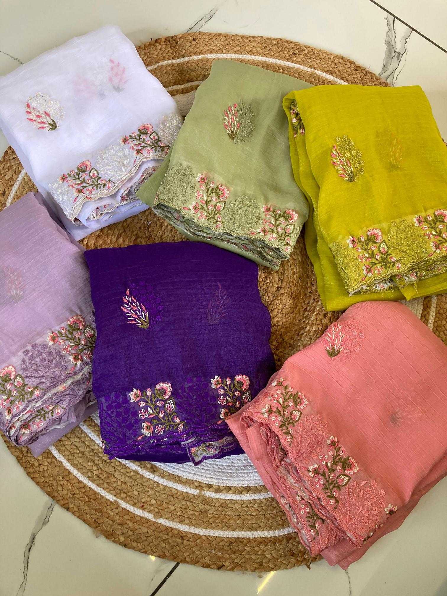 Ynf Crush Silk RIN198 EASTERN Silk Sarees Wholesale Designer Silk Sarees Fancy Silk Sarees Embroidered Silk Sarees Manufacturer