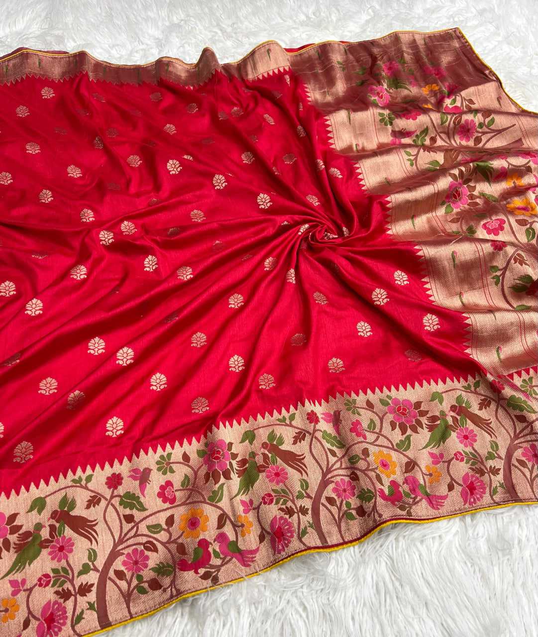 Ynf Dola Silk RIN225 945 Sarees Wedding Collections Festive Collections Wholesale Silk Sarees Festive Sarees Sarees With Blouse Manufacturer