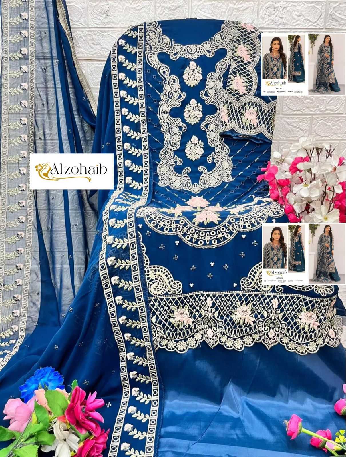 Ynf Fancy KESH444 ALZOHAIB-1201 Suits & Dresses Wholesale Party wear suits Wedding Suits Designer Suits Manufacturer