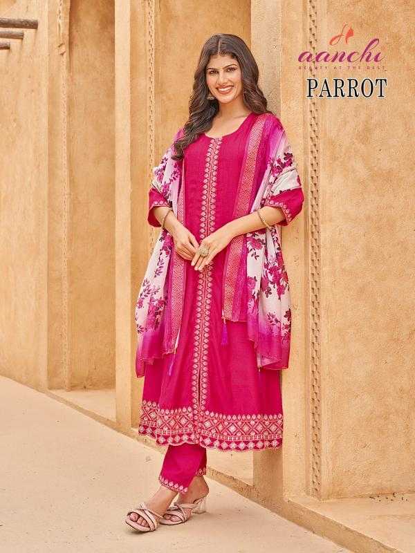 Ynf Fancy RIN190 AANCHI-PARROT Setwise Collections Wholesale Gowns Catalogs Manufacturer