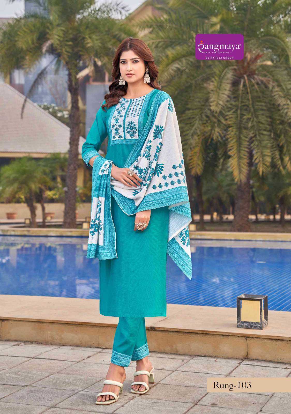 Ynf Fancy RIN190 RUNG Setwise Collections Wholesale Kurtis Catalogs Manufacturer