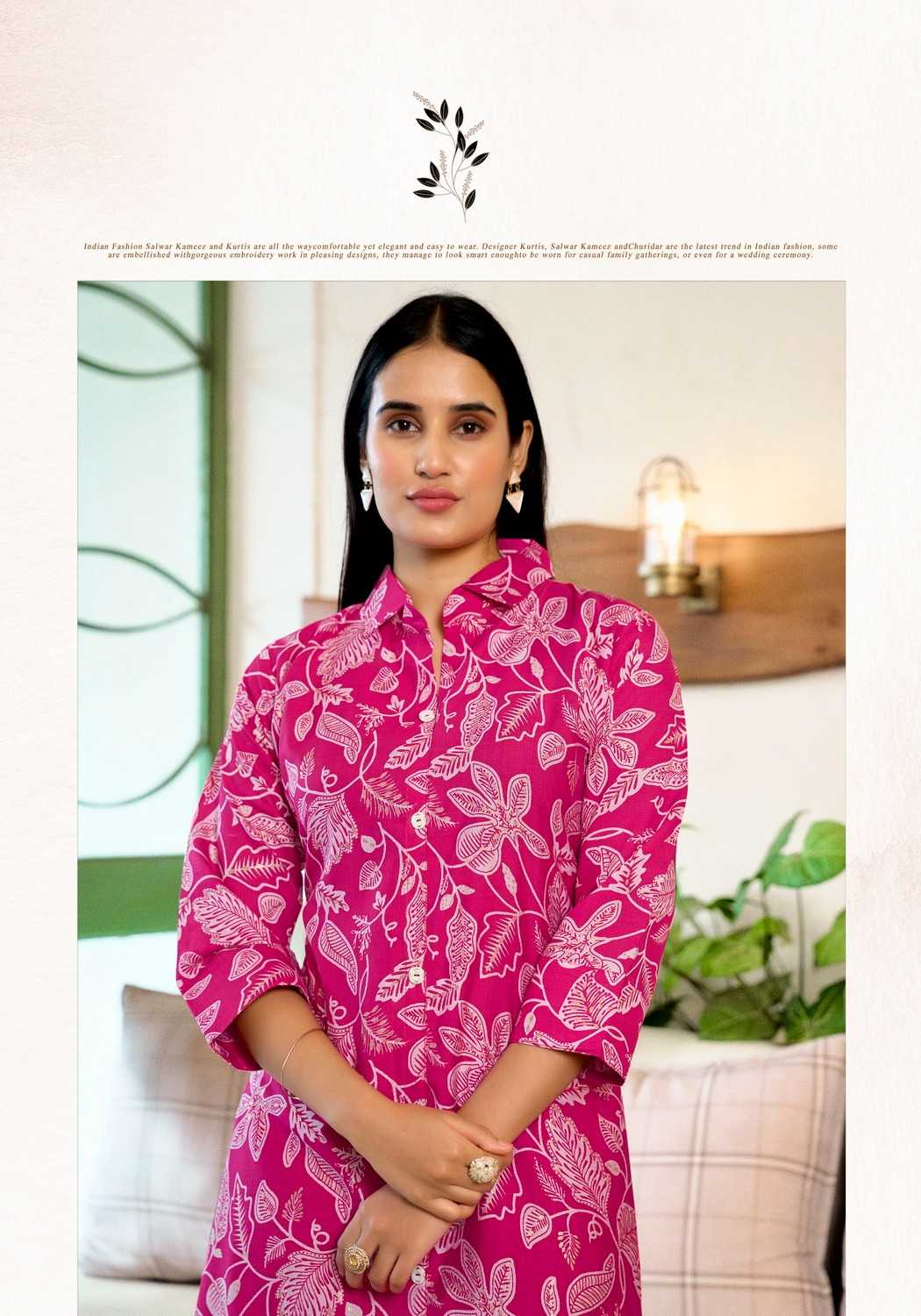 Ynf Fancy RIN190 VANISKA-FLOWER VELLY VOL.1 Setwise Collections Wholesale Kurtis Catalogs Manufacturer