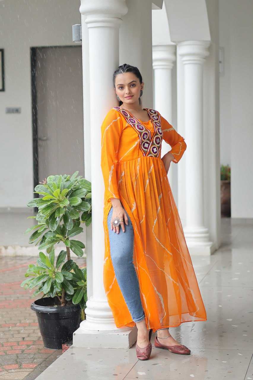 Ynf Faux Georgette KESH489 1181 Kurti Wholesale Designer Kurtis Printed Kurtis Georgette Kurti Manufacturer