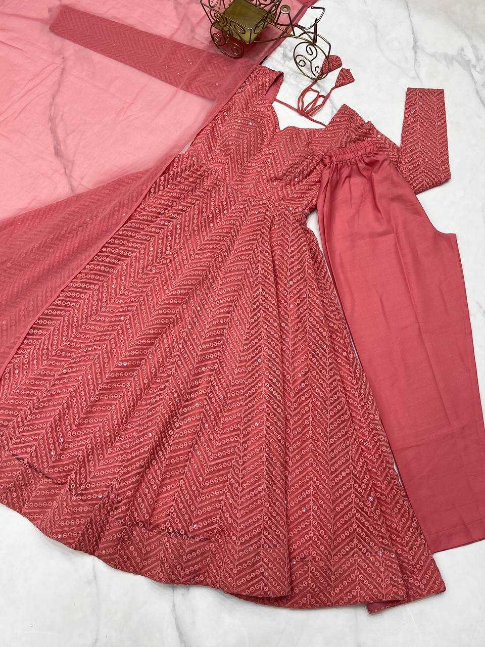 Ynf Faux Georgette KESH504 55 Suits & Dresses Wholesale Anarkali Suits Gown Dresses Manufacturer