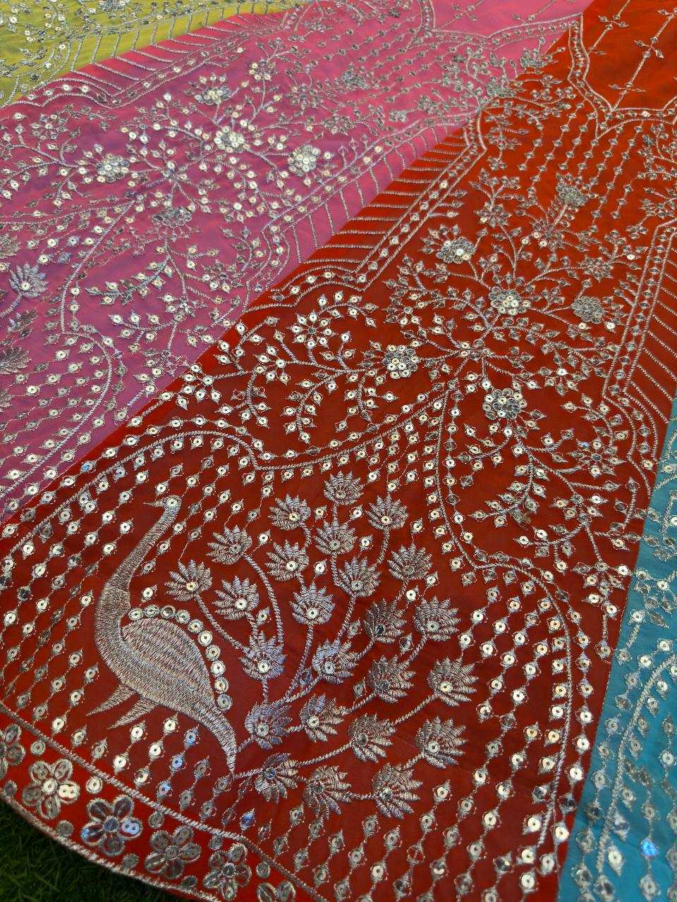 Ynf Faux Georgette KESH533 5010 Lehengas Wholesale Fancy Lehenga Embroidered Lehenga Lehenga For Haldi Sequins Lehenga Manufacturer