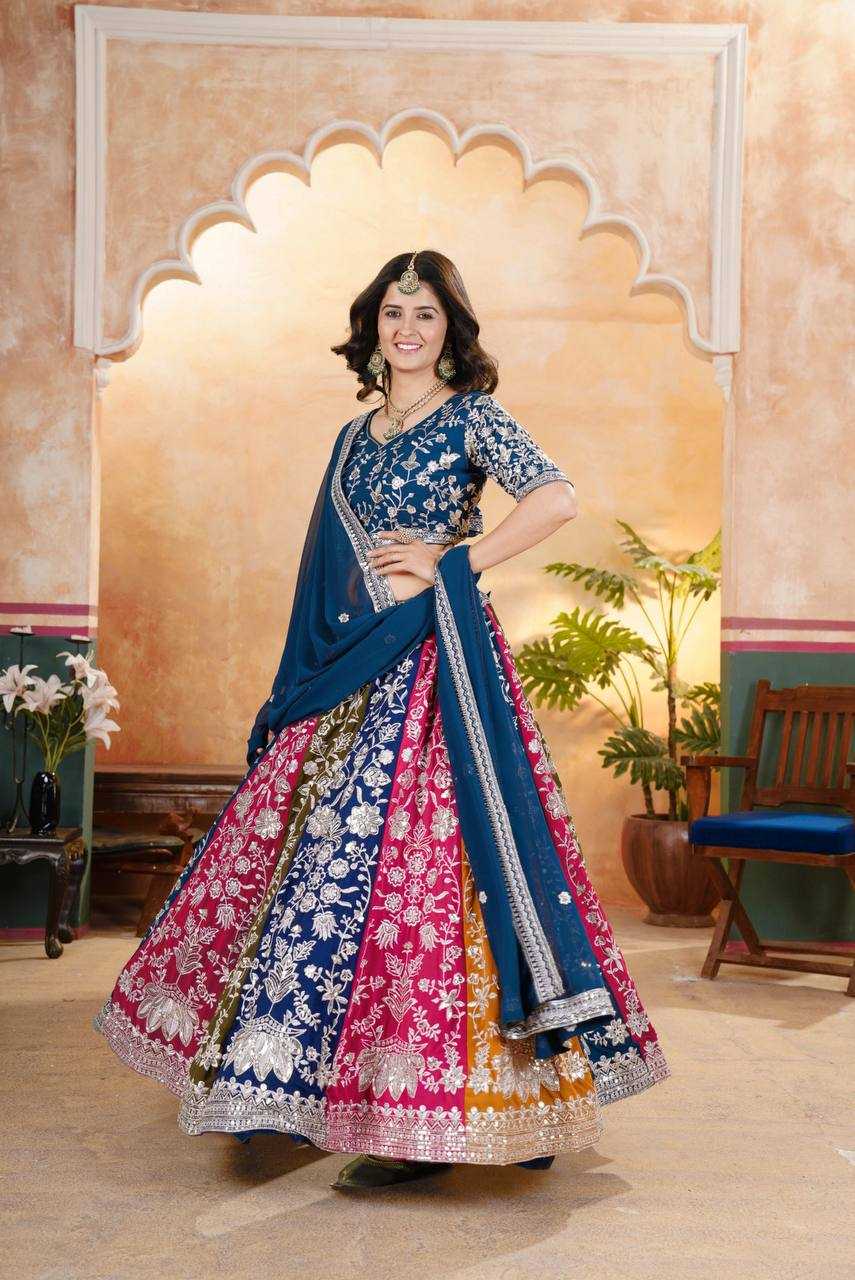 Ynf Faux Georgette KESH533 5053 Lehengas Wholesale Fancy Lehenga Embroidered Lehenga Sequins Lehenga Lehenga With Cancan Manufacturer