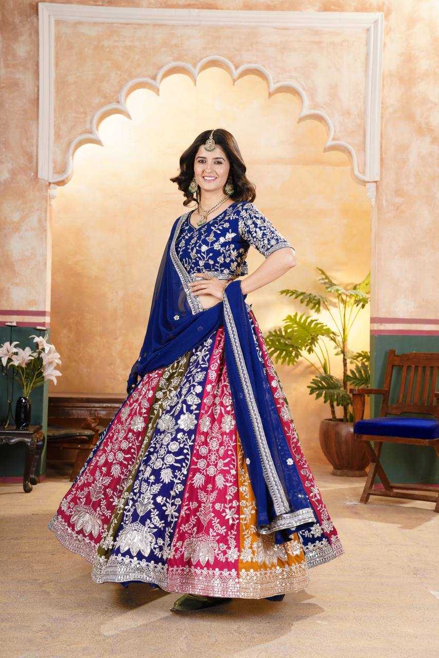 Ynf Faux Georgette KESH533 5053 Lehengas Wholesale Fancy Lehenga Embroidered Lehenga Sequins Lehenga Lehenga With Cancan Manufacturer