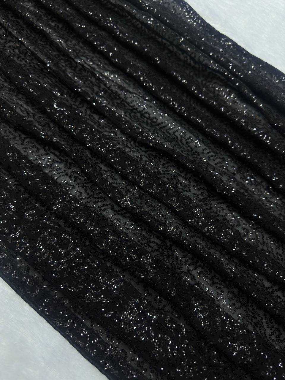 Ynf Faux Georgette KESH533 5072 Sarees Wholesale Party Wear Sarees Fancy Sarees Sequence Sarees Embroidered Sarees Manufacturer