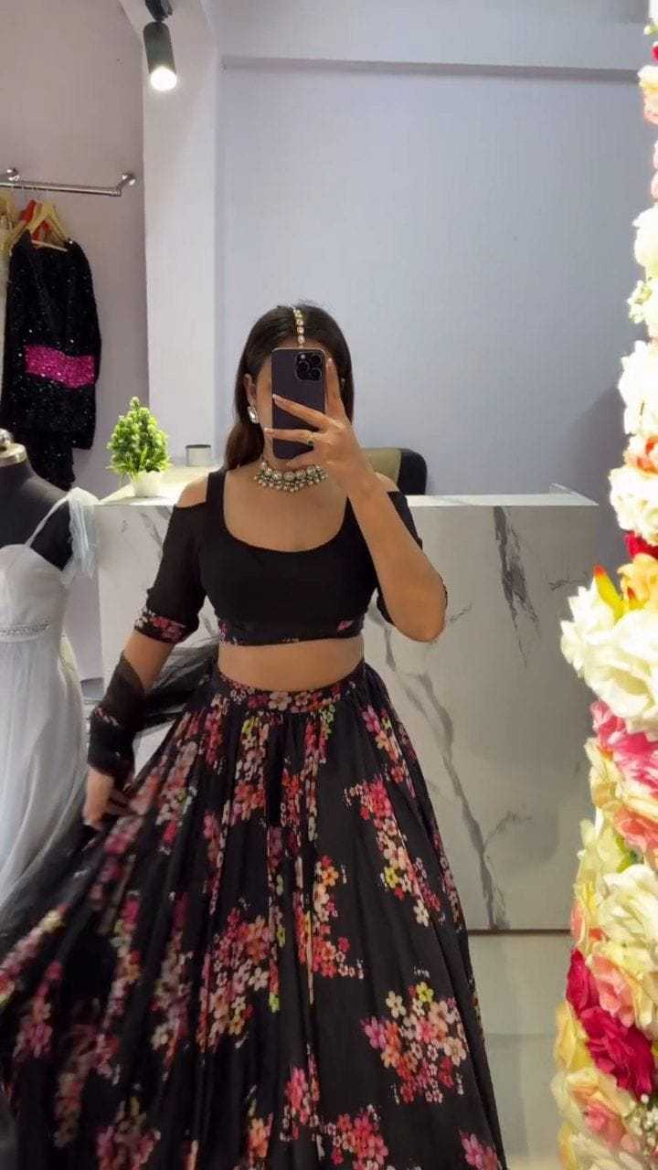 Ynf Faux Georgette RIN157 1032 Lehengas Plus Size Collections Wholesale Designer Lehenga Wedding Lehenga Georgette Lehenga Manufacturer