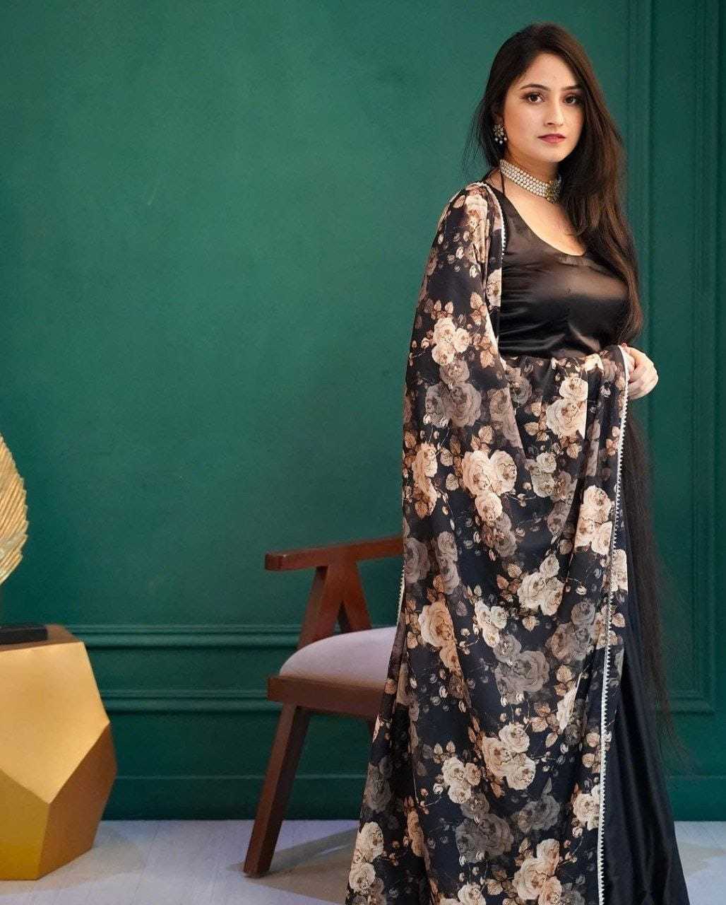 Ynf Faux Georgette RIN157 68 Gowns Plus Size Collections Wholesale Party Gowns Georgette Gown Designer Gowns Manufacturer