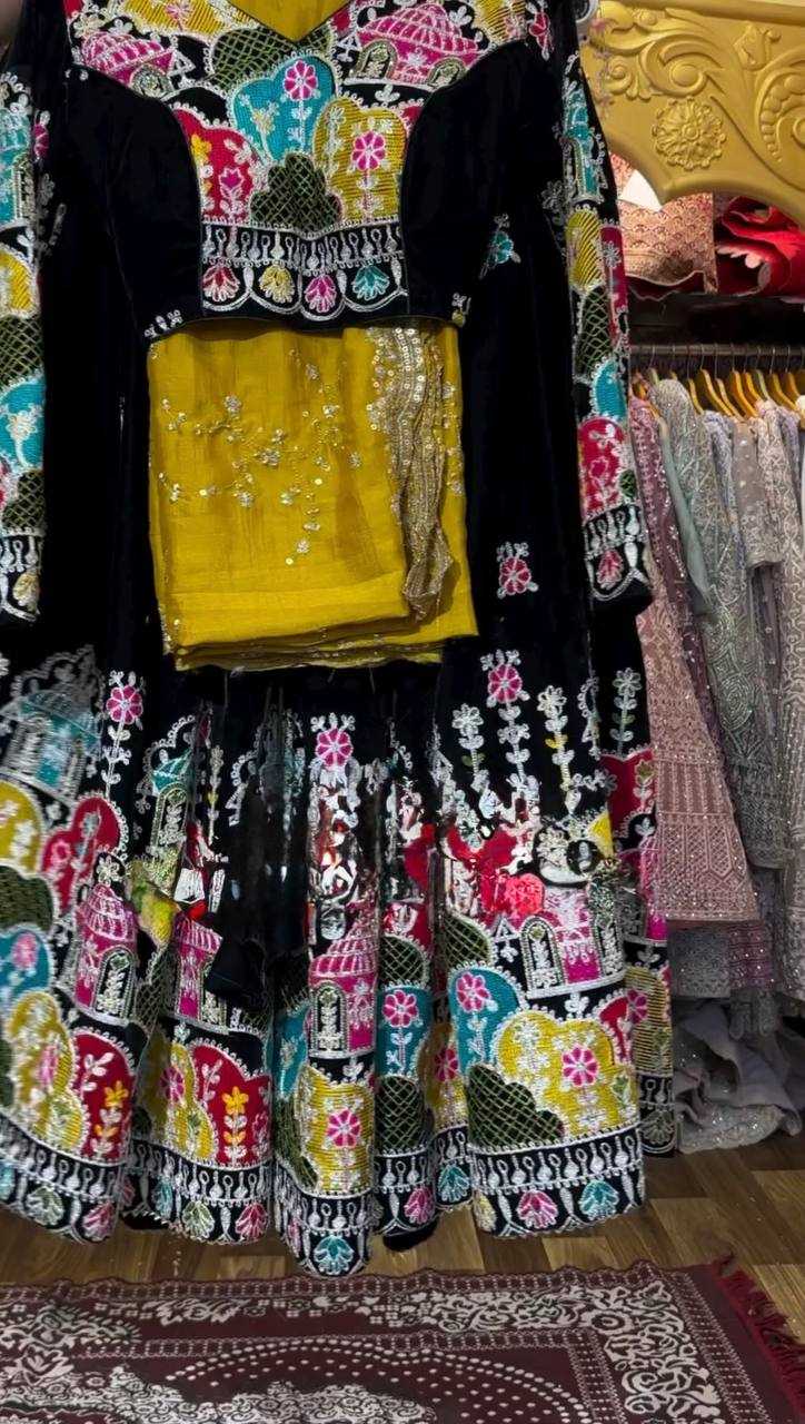 Ynf Faux Georgette RIN162 367 Lehengas Wedding Collections Festive Collections Wholesale Designer Lehenga Choli Georgette Lehenga Lehenga With Dupatta Manufacturer