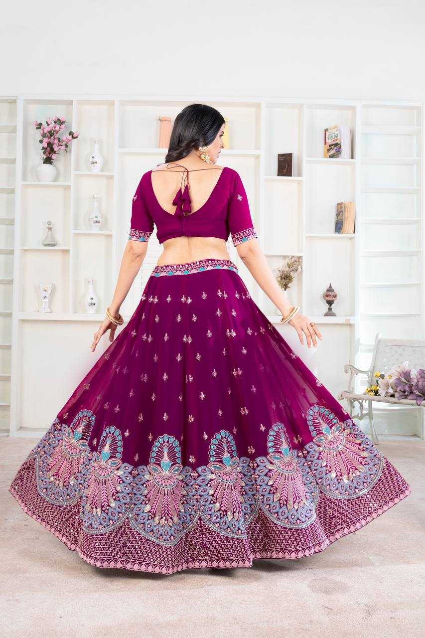 Ynf Faux Georgette RIN197 3054 5105 Lehengas Wholesale Designer Lehenga Fancy Lehenga Bridal Lehenga Manufacturer