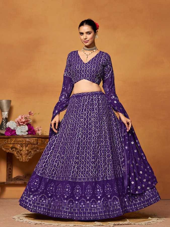 Ynf Faux Georgette RIN197 3058 154-A Lehengas Wholesale Designer Lehenga Bridal Lehenga Georgette Lehenga Manufacturer