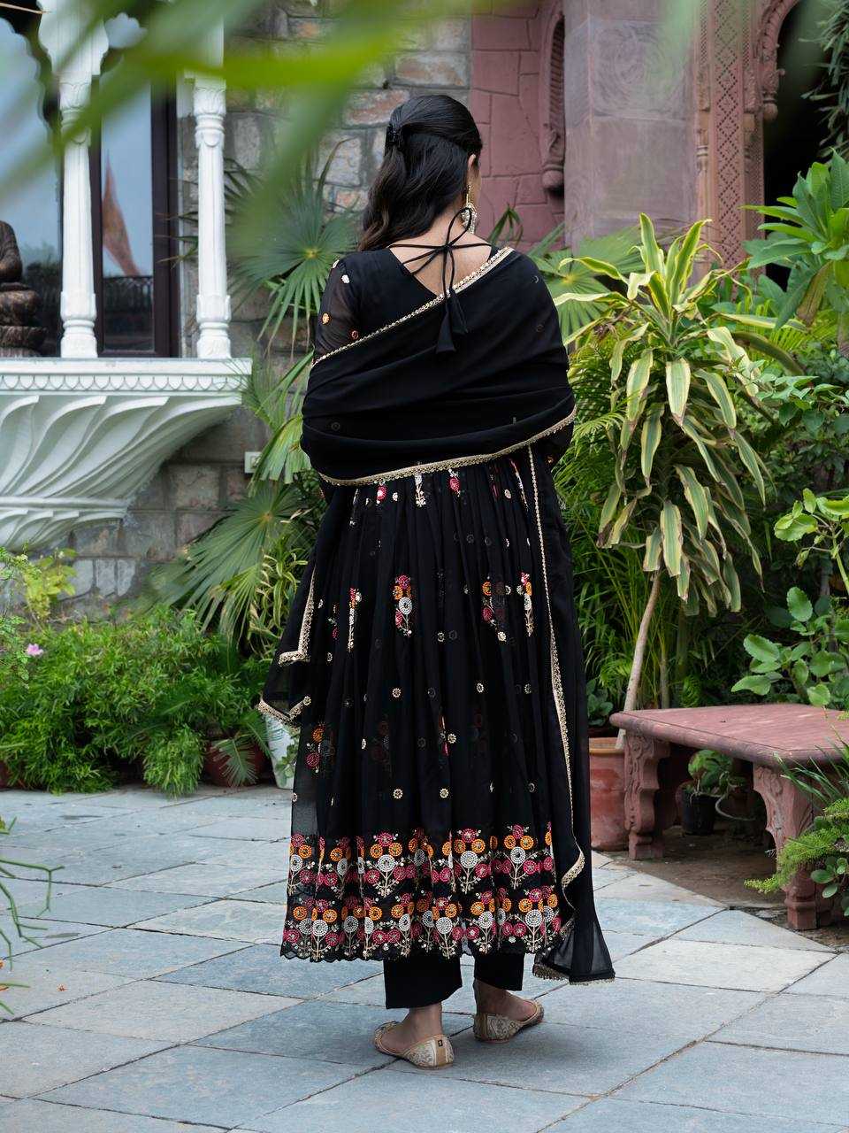 Ynf Faux Georgette RIN197 4882 1601-A Suits & Dresses Wholesale Embroidery Suits Party wear suits Designer Suits Manufacturer