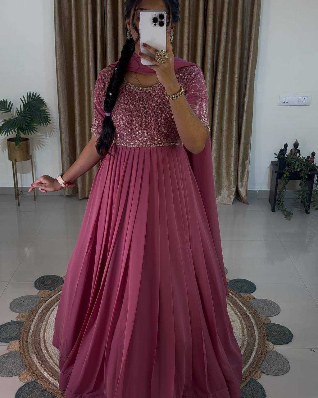 Ynf Faux Georgette RIN197 4882 1701 Suits & Dresses Wholesale Embroidery Suits Bridal Suits Designer Suits Manufacturer