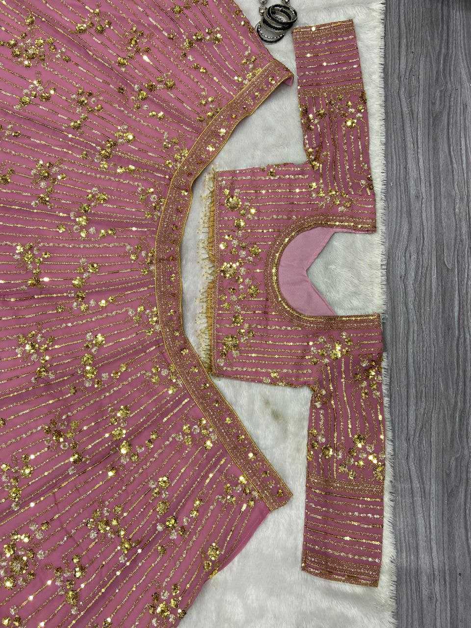 Ynf Georgette KESH508 1016 Lehengas Wholesale Fancy Lehenga Embroidered Lehenga Georgette Lehenga Manufacturer