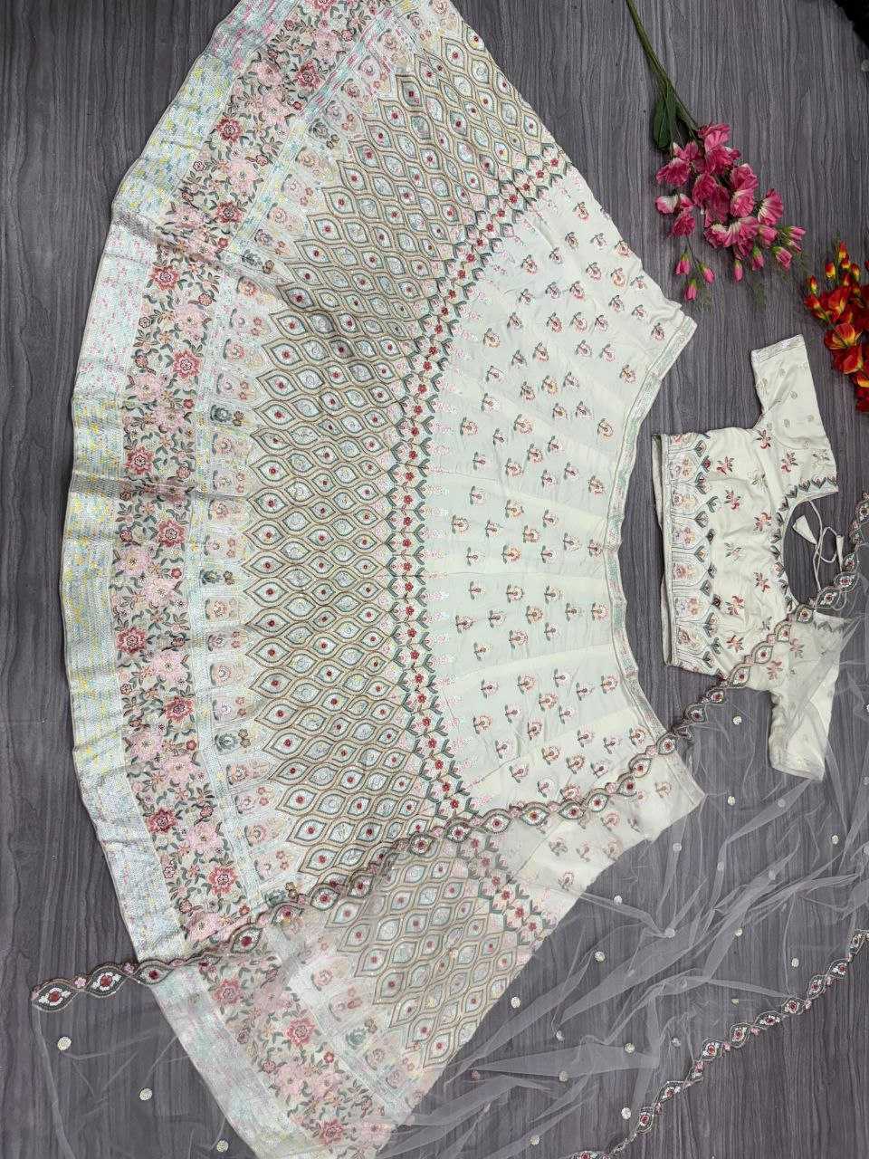 Ynf Georgette KESH508 1019 Lehengas Wholesale Designer Lehenga Embroidered Lehenga Georgette Lehenga Manufacturer