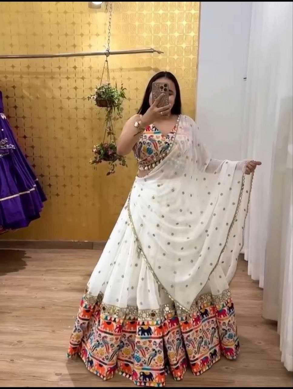 Ynf Georgette KESH508 1072 Festive Collections Wholesale Navratri Chaniya Choli Manufacturer