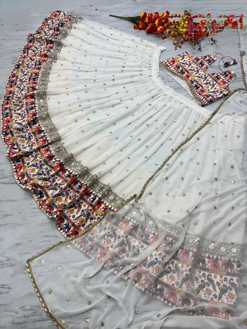 Ynf Georgette KESH508 1072 Festive Collections Wholesale Navratri Chaniya Choli Manufacturer